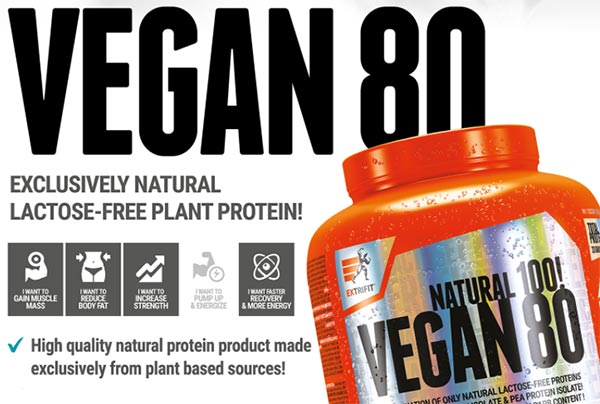Vegan 80 Protein Proteinprodukt für Veganer, nur Reis und Erbsen, ohne Soja oder Aspartam