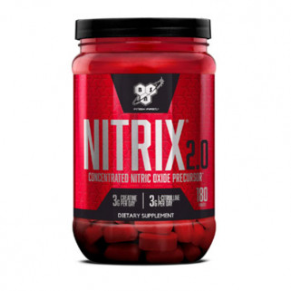 nitrix 2.0 180cps bsn, integratore per il pompaggio muscolare