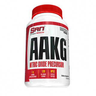 arginine akg 120cps san nutrition