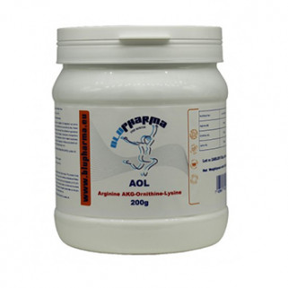 AOL Arginina Ornitina Lisina 200g blu pharma