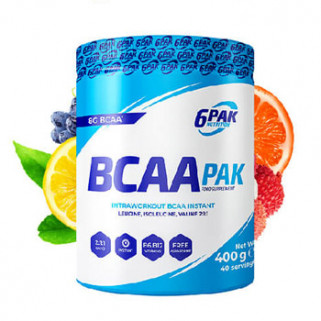 Bcaa PAK 2:1:1 400g 6PAK nutrition