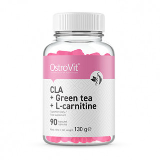 CLA + Green Tea + L-Carnitine 90cps ostrovit