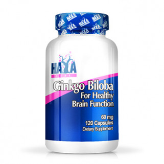 Ginkgo Biloba 60mg 120cpas haya labs