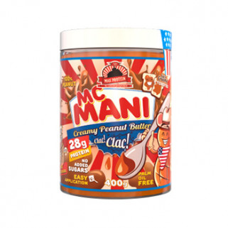 MC Mani Clac Clac Peanut Butter 400g universal mcgregor