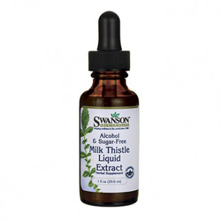 Milk Thistle Liquid Extract  29,6ml swanson