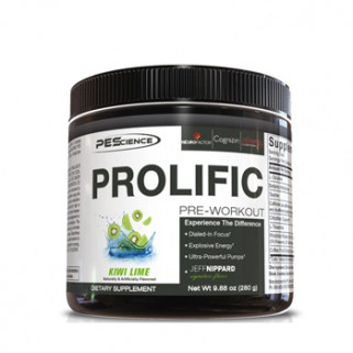 PEScience Prolific 280g pre workout