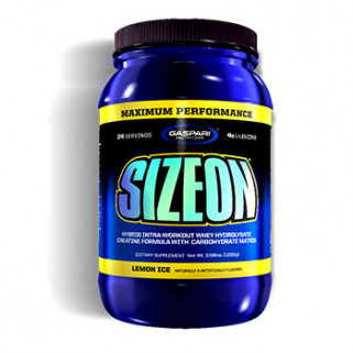 size on 1630g gaspari nutrition