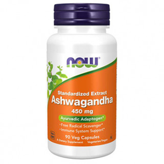 ashwagandha 450mg 90cps now foods