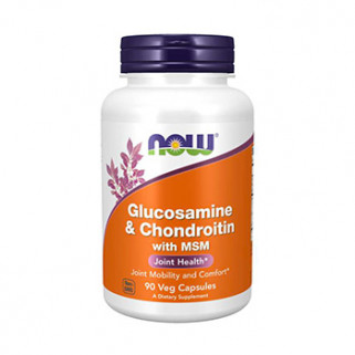 glucosamina condroitina msm 90cps now foods