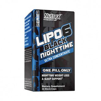 Lipo-6 Black Nighttime UC 30cps nutrex research