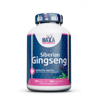 siberian ginseng 500mg 100cps haya labs