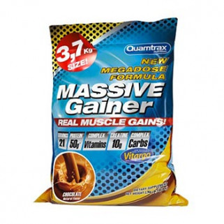 massive gainer 3,7kg quamtrax nutrition