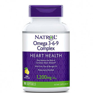 omega 3-6-9 complex 90softgel natrol