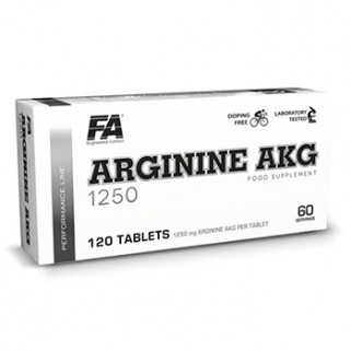 Arginine AKG 1250 120tabs fitness authority