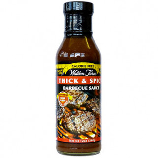 Barbecue Sauce Thick 'N Spicy 340gr walden farm