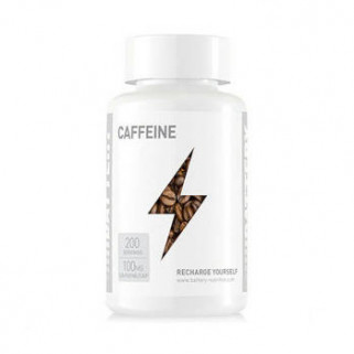 Battery Caffeine 100mg 200cps battery nutrition