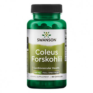 Coleus Forskohlii 400mg 60cps swanson