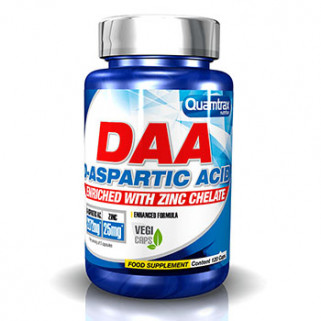 DAA Acido D-Aspartico 120cps quamtrax nutrition
