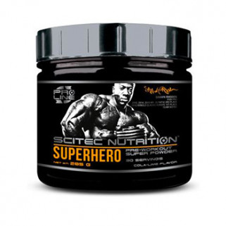 superhero preworkout 285g scitec nutrition