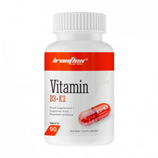 Vitamin D3+K2 90tab ironflex