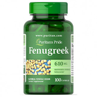 FenuGreek 610mg 100cps puritan's pride