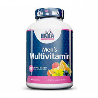 food based men's multi 60cps haya labs