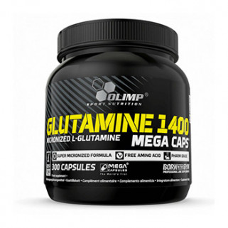 glutamine 1400 mega caps 300cps olimp