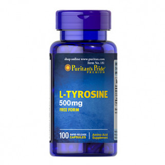 L-Tyrosine 500 100cps puritan's pride