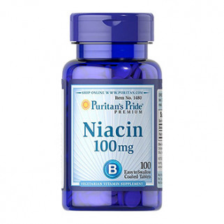 Niacin 100mg 100cps puritan's pride